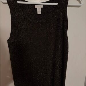 Chico's Brown Sleeveless Tank Top Sparkly